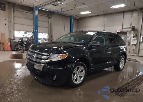 2013 Ford Edge Sel z USA, uszkodzony, nr VIN 2FMDK4JCXDBC30687